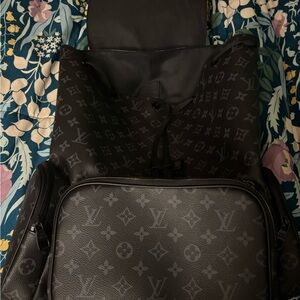Louis Vuitton Dark Gray Monogram Backpack